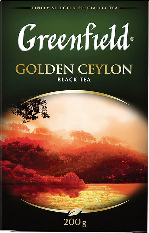 Чай черный GREENFIELD Golden Ceylon листовой